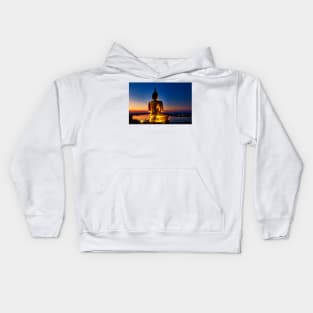 Big Buddha in Pakse in Laos Kids Hoodie